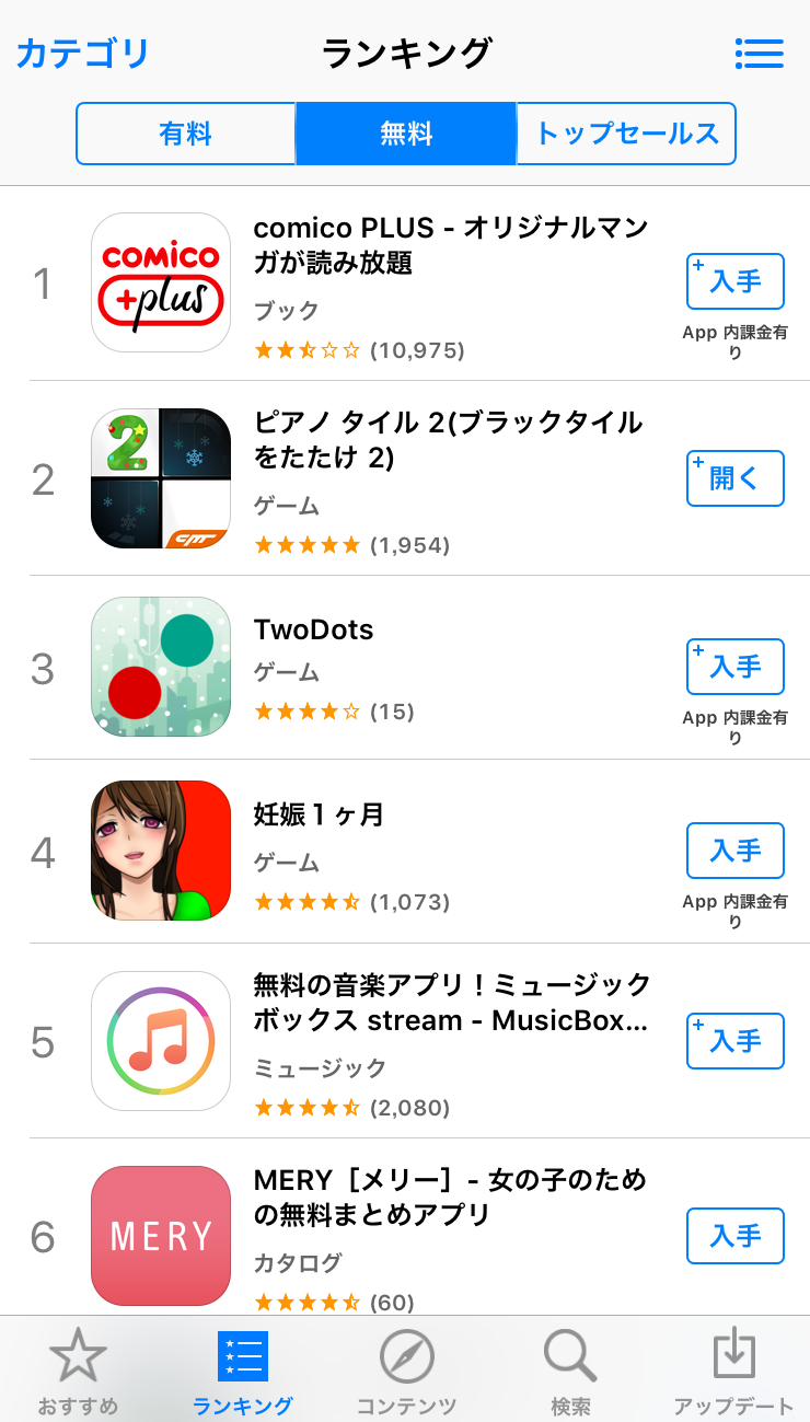 AppStoreのランキングは信用出来ない？リワード広告とは？